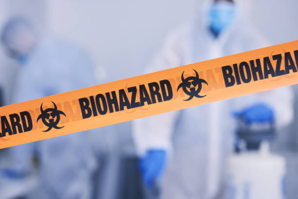 Professional Blood Cleanup technician working in Bedford, OH